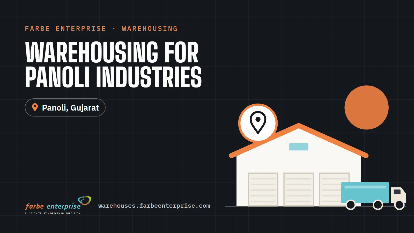 Cover image for “Warehousing for Panoli Industries”, a Farbe Warehouses guide