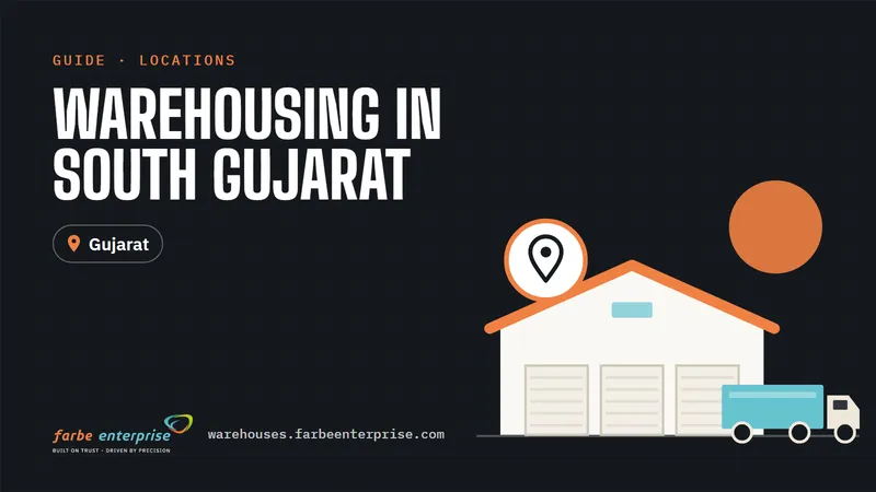 Cover image for “Warehousing in South Gujarat: Bharuch, Ankleshwar, Surat and Vadodara”, a Farbe Warehouses guide